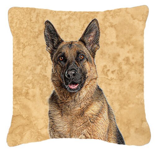 german shepherd throw pillow